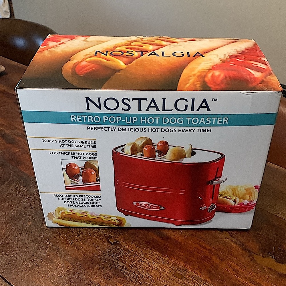 Nostalgia Hot Dog and bun toaster